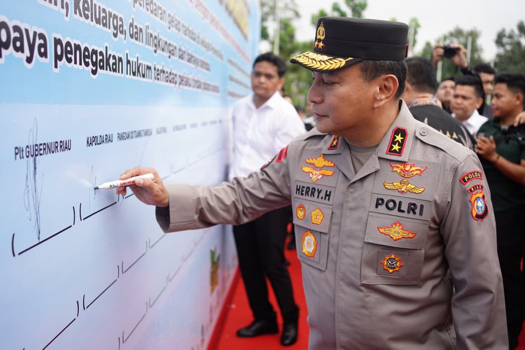 Riau Bentuk Satgas Anti Narkoba, Gubernur dan Kapolda Tegaskan Perang Tanpa Kompromi
