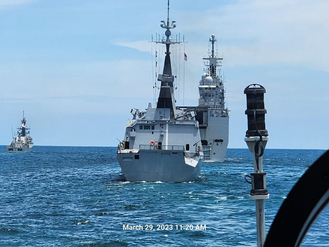 Tingkatkan Kerjasama Dua Negara, TNI AL Latihan Dengan Angkatan Laut Perancis