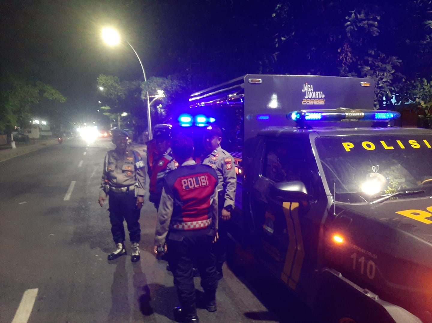 Polsek Metro Penjaringan Intensifkan Patroli KRYD Antisipasi Tawuran dan Kejahatan Jalanan