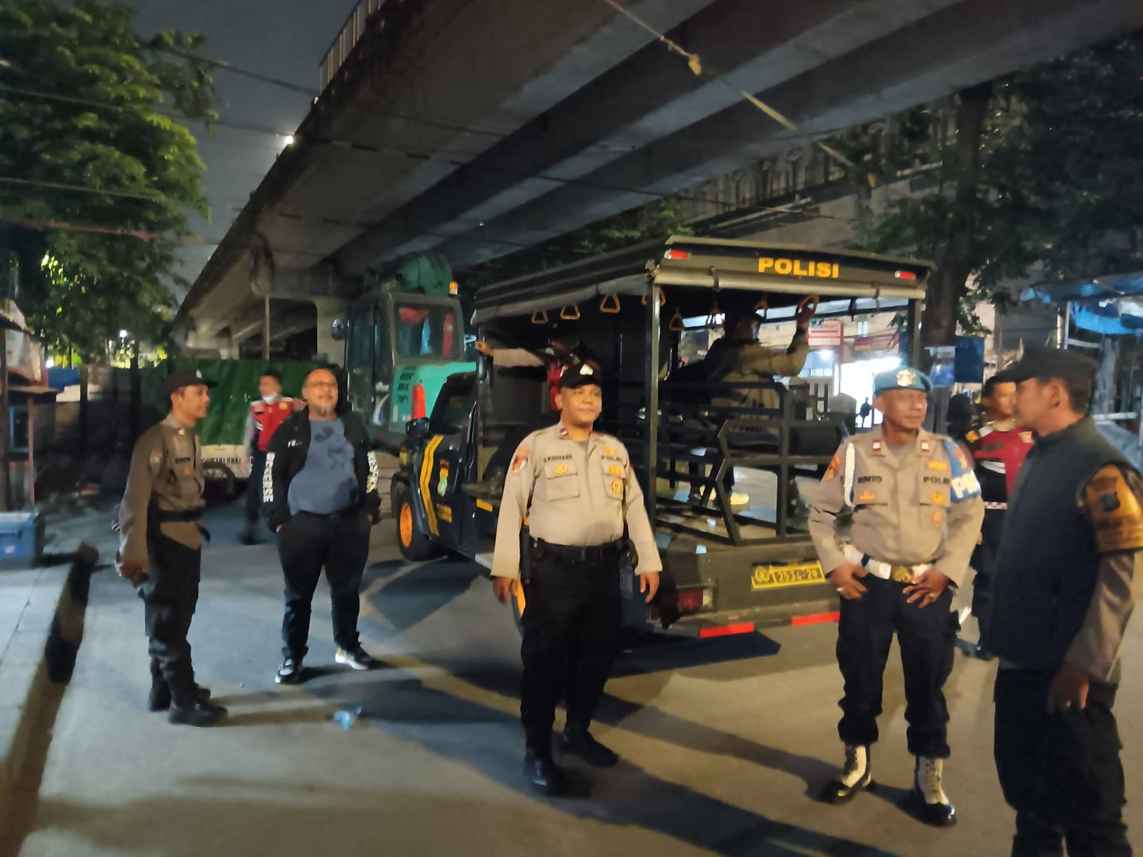 Patroli KRYD Polsek Metro Penjaringan Sisir Titik Rawan, Situasi Kondusif