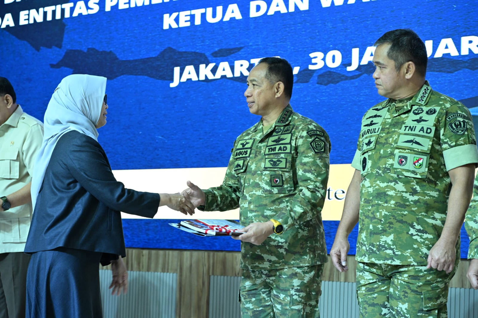Panglima TNI Dampingi Menhan RI Hadiri Entry Meeting Pemeriksaan Keuangan di BPK RI