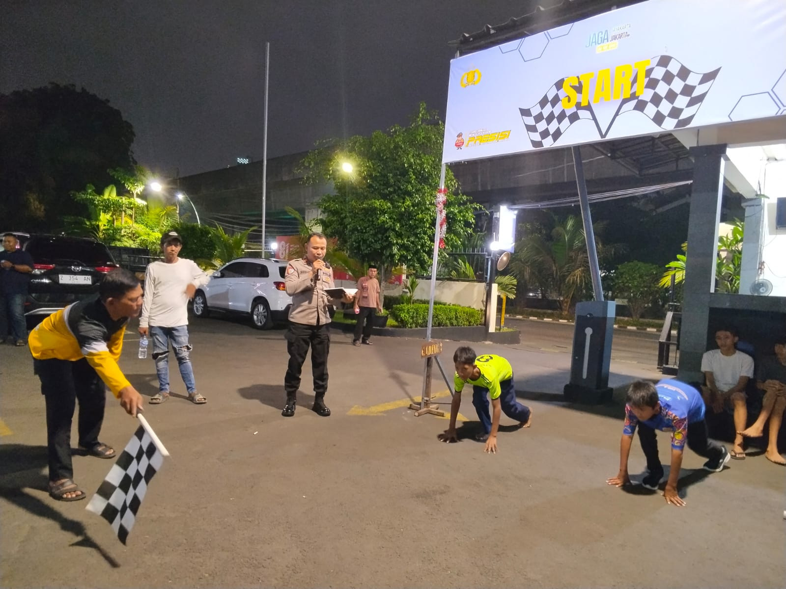 Polsek Kelapa Gading Gelar Fun Night Run 2026, Jaring Bibit Atlet dan Cegah Remaja Terlibat Tawuran