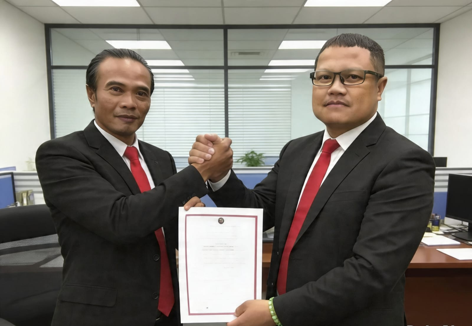 Dewan Pimpinan Pusat ( DPP) LBH Harimau Raya Serahkan SK Ketua DPD DKI Jakarta