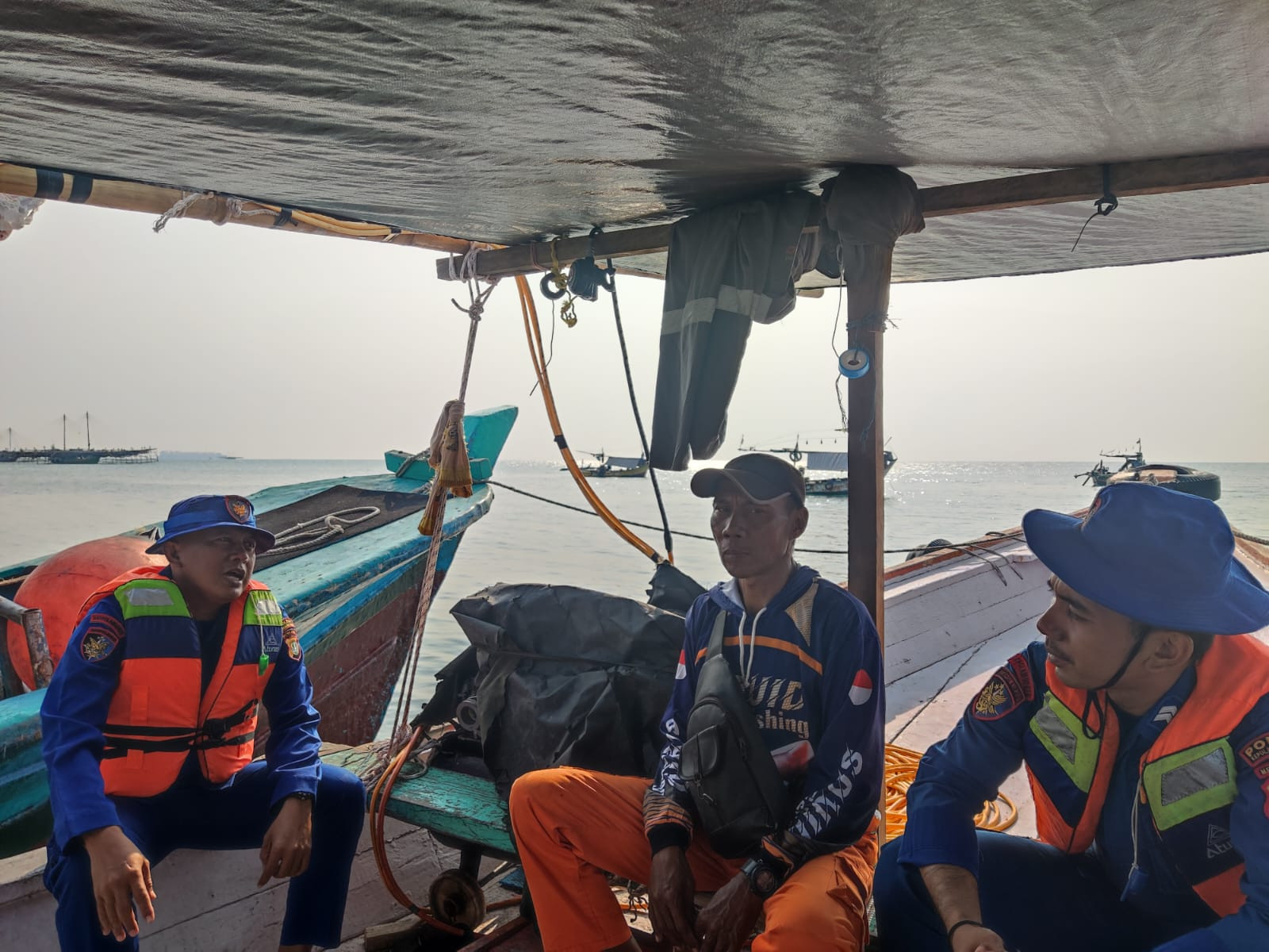 Layanan Polisi 110, Satpolairud Polres Kepulauan Seribu Imbau Nelayan Waspada Aktivitas Gunung Anak Krakatau