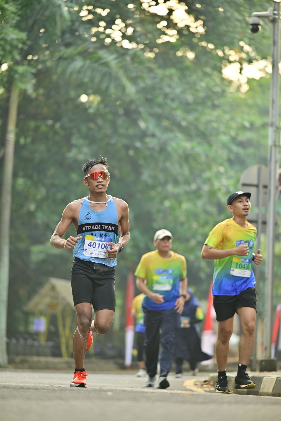 Petarung Gagak Hitam, Pratu Mahfud Baini Rebut Juara 3 Full Marathon BTN UI Green Run 2026