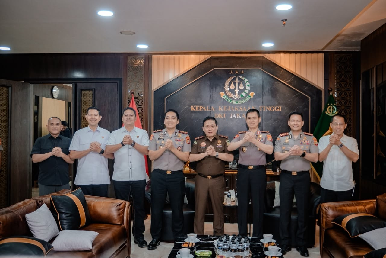 Kapolda Metro Jaya dan Kajati Jakarta Perkuat Koordinasi Penegakan Hukum