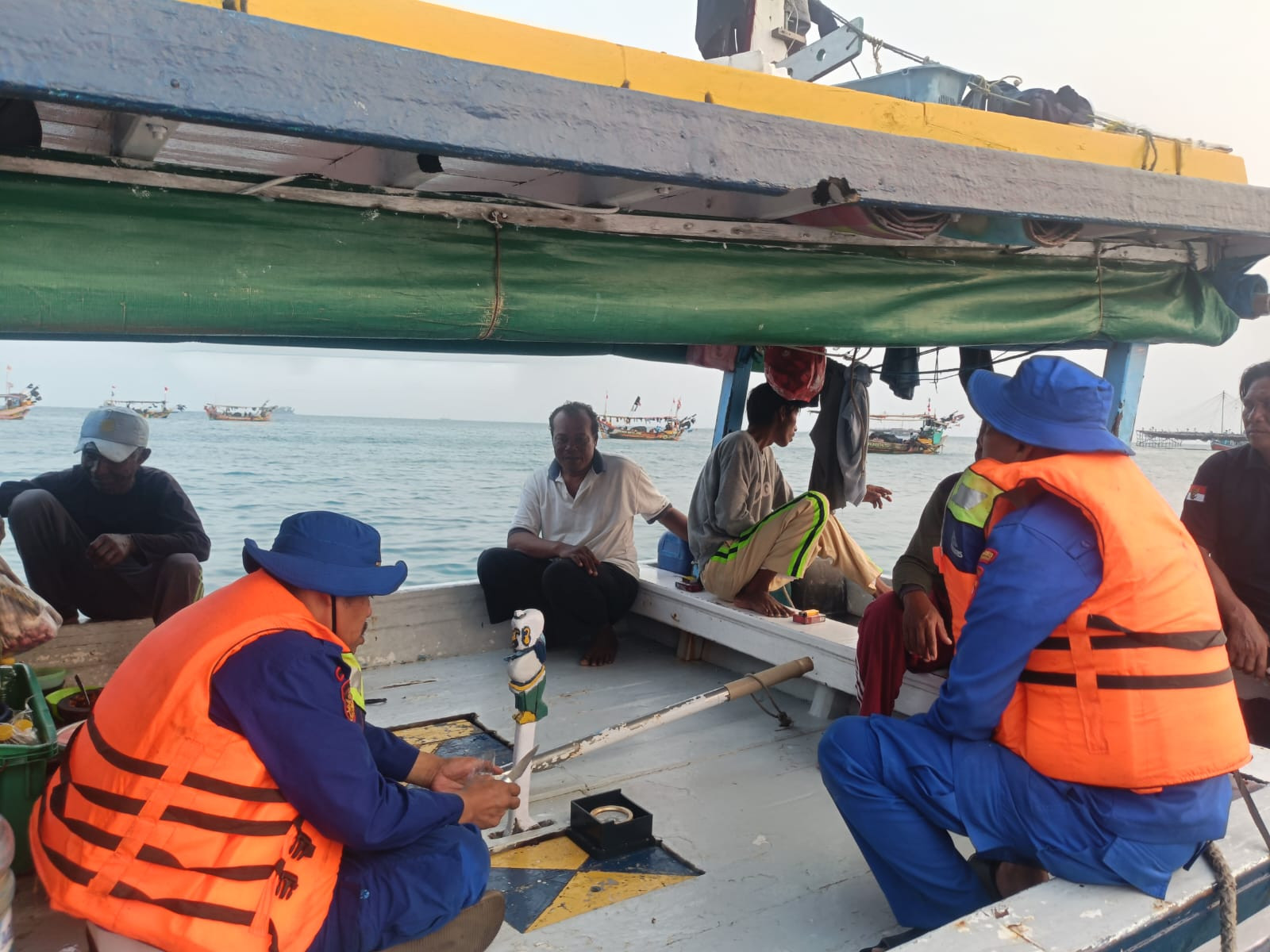 Jakarta On The Spot, Satpolairud Polres Kepulauan Seribu Sambangi Penjaga Pulau, Sosialisasikan Layanan Polisi 110