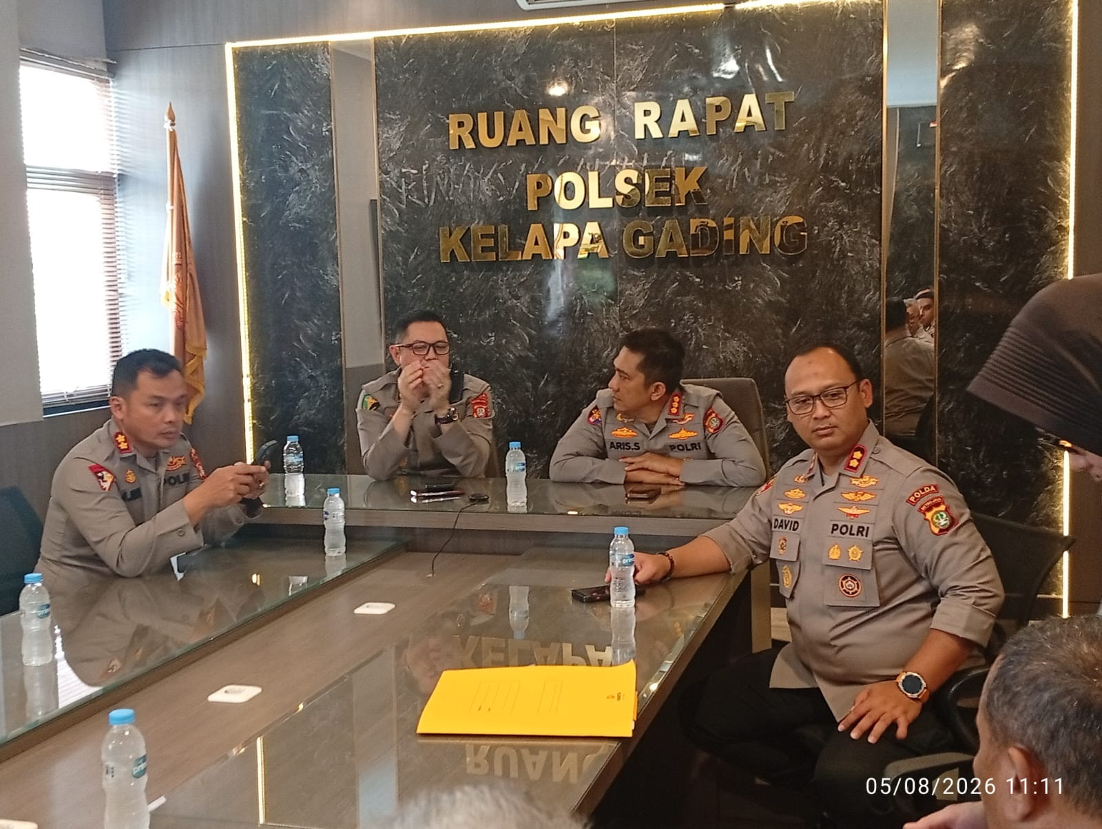 Bid Propam Polda Metro Jaya Supervisi SPKT dan Sat Tahti Polsek Kelapa Gading, Tekankan Profesionalisme Pelayanan Publik
