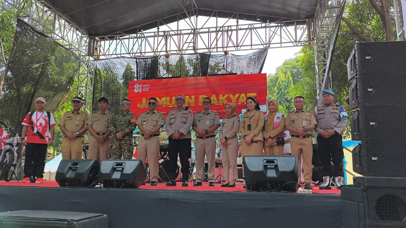Jamuan Rakyat HUT ke-81 RI di Koja, 2.800 Paket Sembako Dibagikan