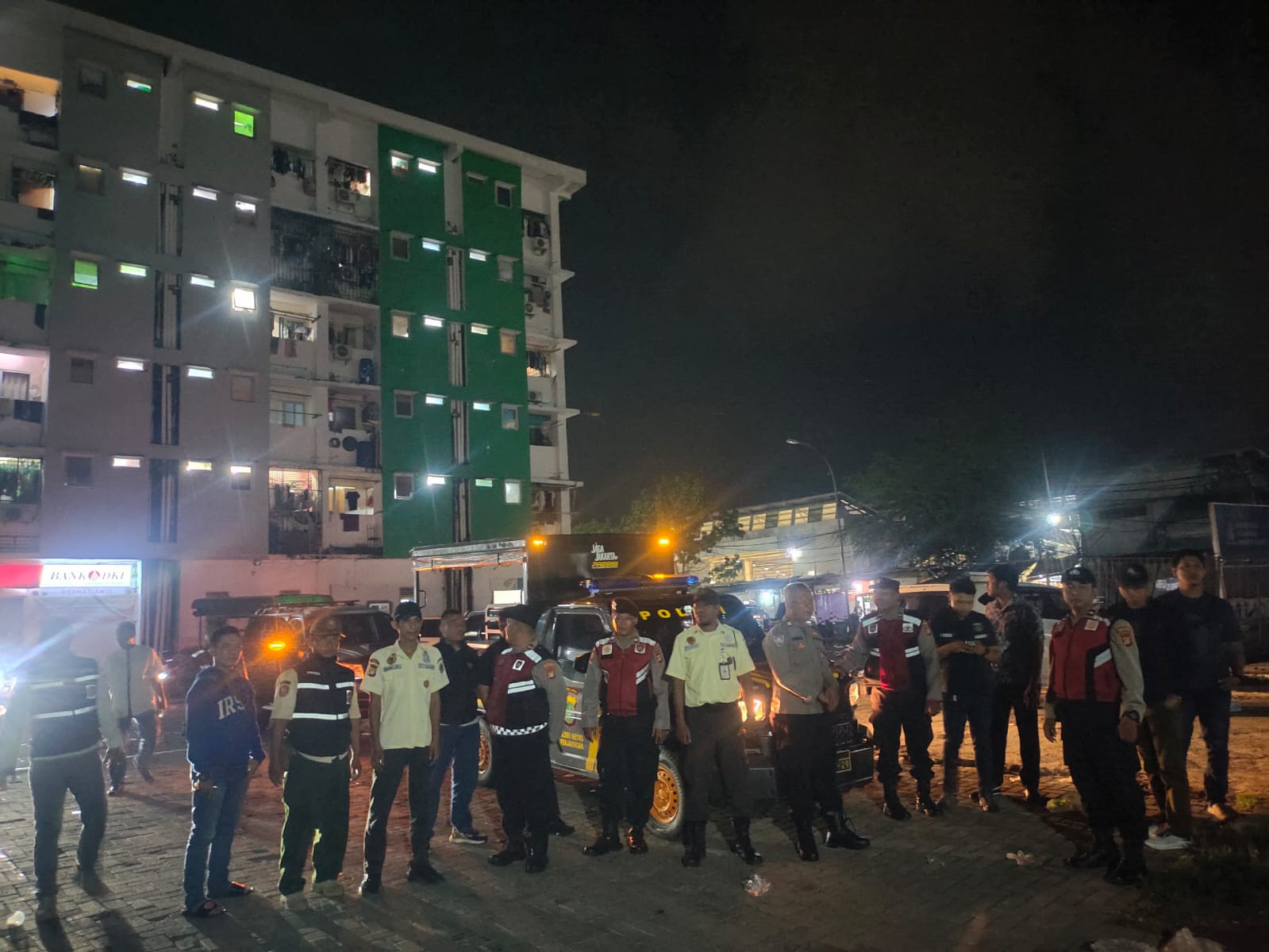 Polsek Metro Penjaringan Gelar Apel KRYD, Antisipasi Tawuran dan Kejahatan Jalanan di Malam Hari