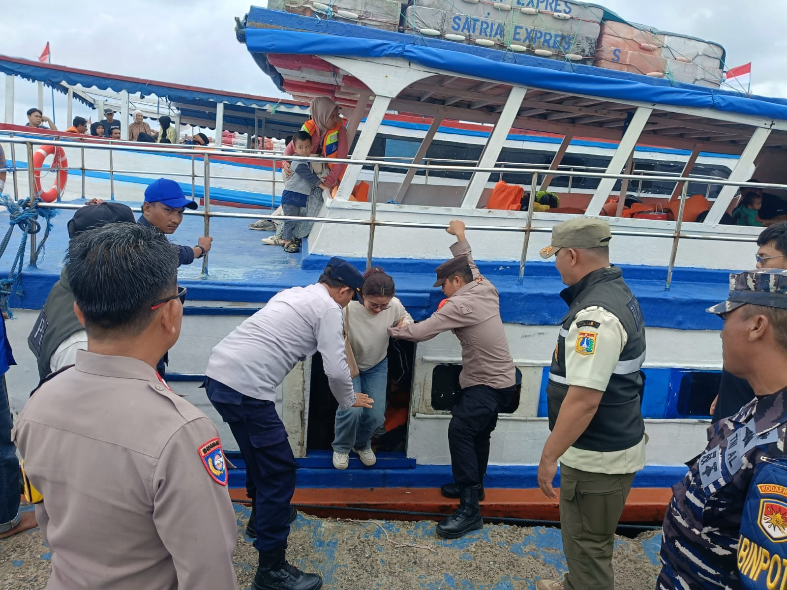 Pos Pengamanan Nataru di Pulau Tidung Hadirkan Rasa Aman bagi Warga dan Wisatawan