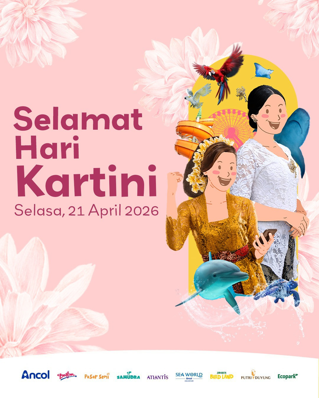 Ancol Angkat Peran Perempuan, Hadirkan Wisata Inklusif di Hari Kartini