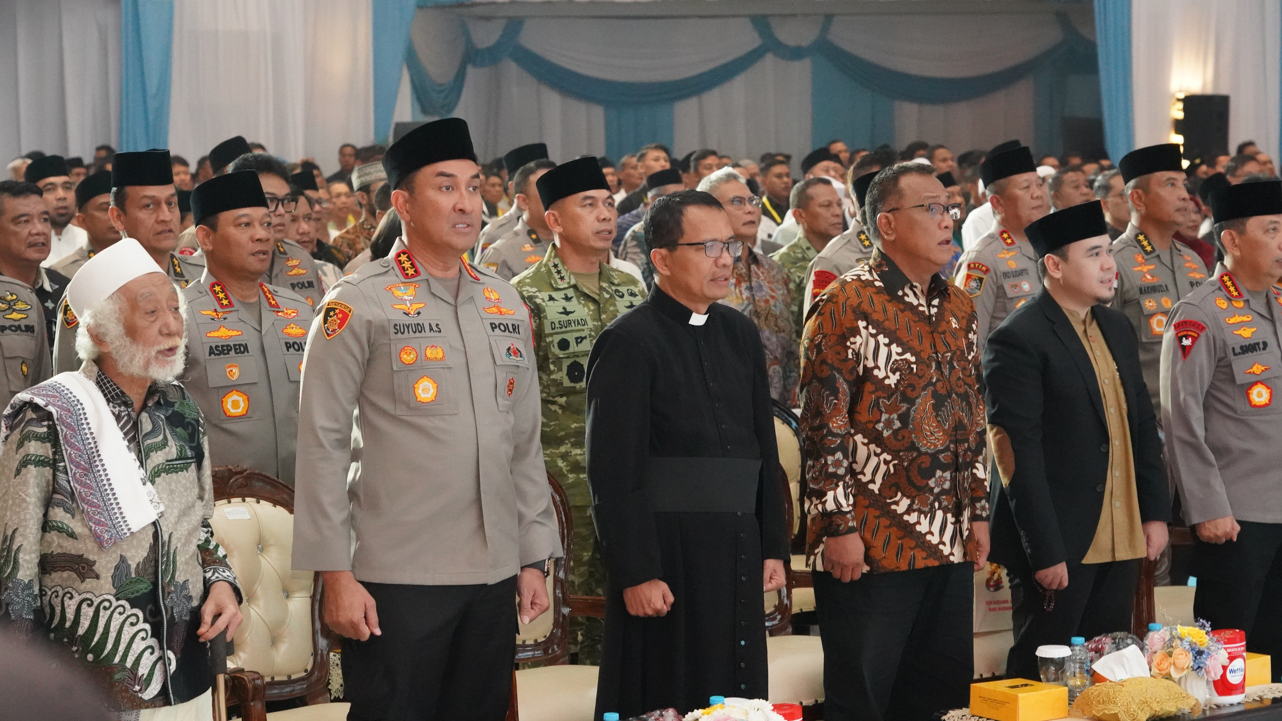 Pangdam Jaya Hadiri Doa Bersama Lintas Agama Hari Bhayangkara ke-80, Perkuat Sinergi dan Kerukunan Bangsa