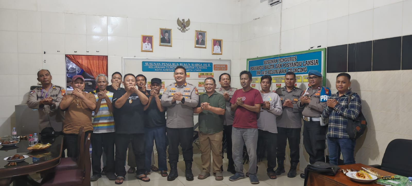 Cegah Tawuran Remaja, Polsek Cilincing Perkuat Sinergi dengan Pengurus RT/RW