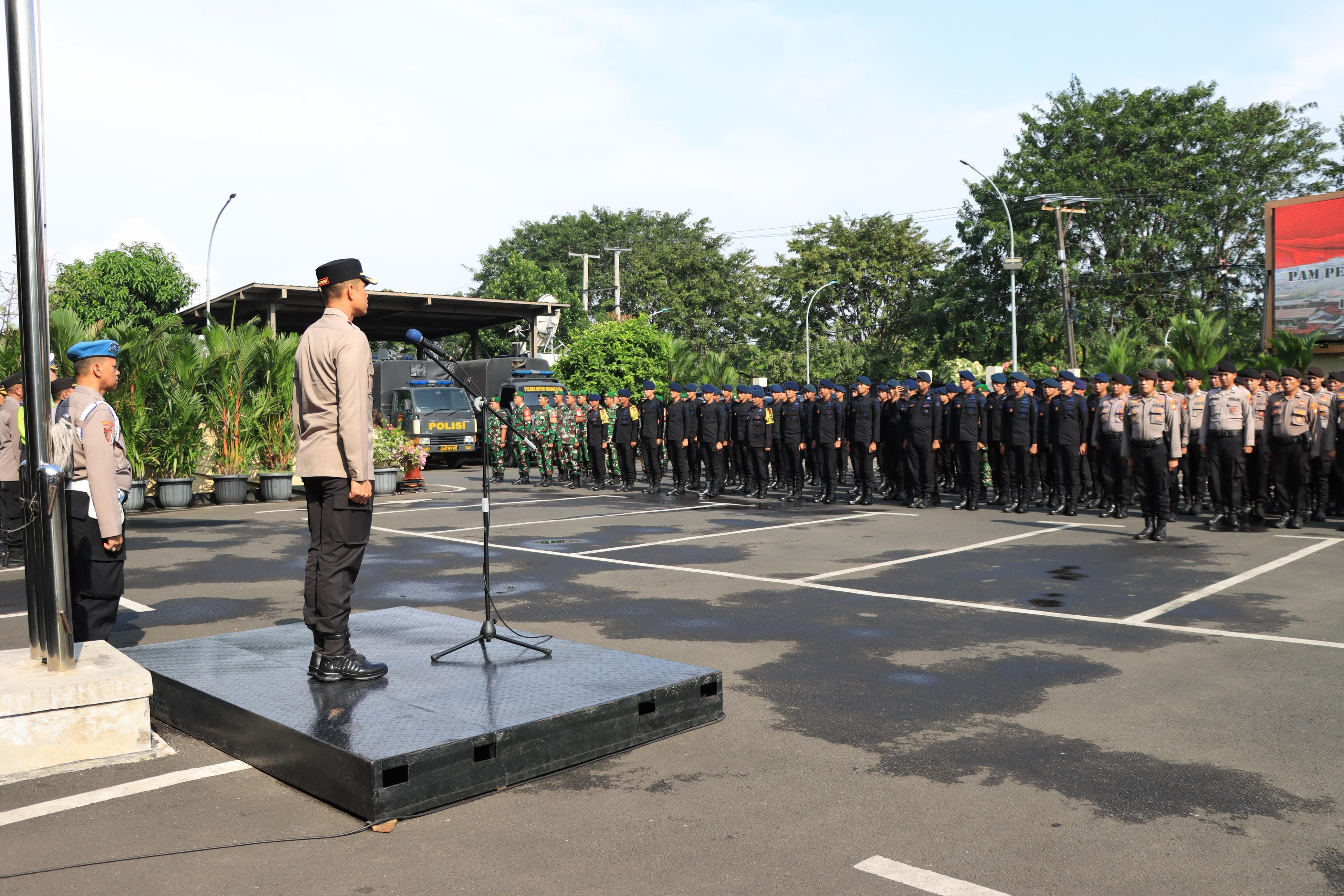 Polres Metro Bekasi Kota Siagakan Personel Amankan Liga 1, Kedepankan Pendekatan Humanis