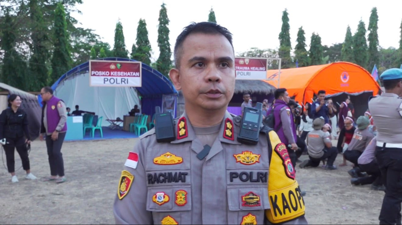 Polres Nagekeo Hadirkan Posko Terpadu untuk Warga Terdampak Gempa