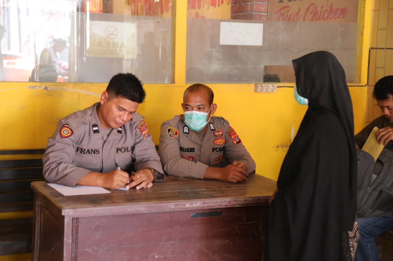 Demi Pelayanan Kepolisian Berjalan Maksimal, Polsek Karang Baru Buka Pos Pelayanan Sementara di Ruko