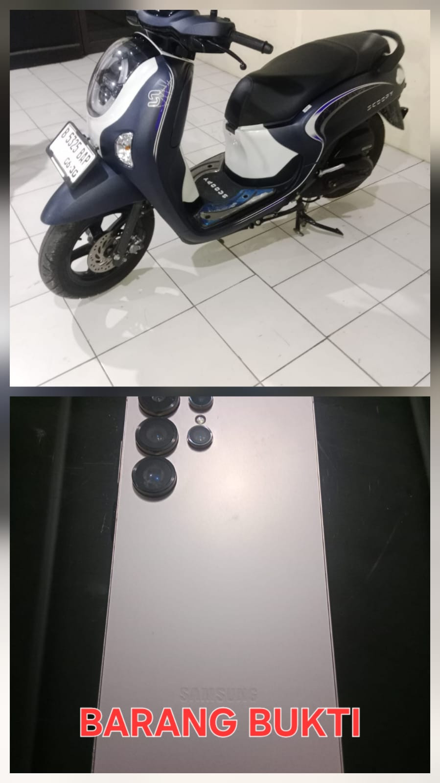Residivis Penadah Motor Curian Dibekuk Polsek Benda, Sudah 10 Kali Beli Motor Hasil Curian
