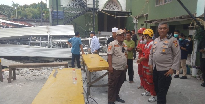 Bangunan Parkir di Koja Ambruk, Polisi Pastikan Tak Ada Korban Jiwa