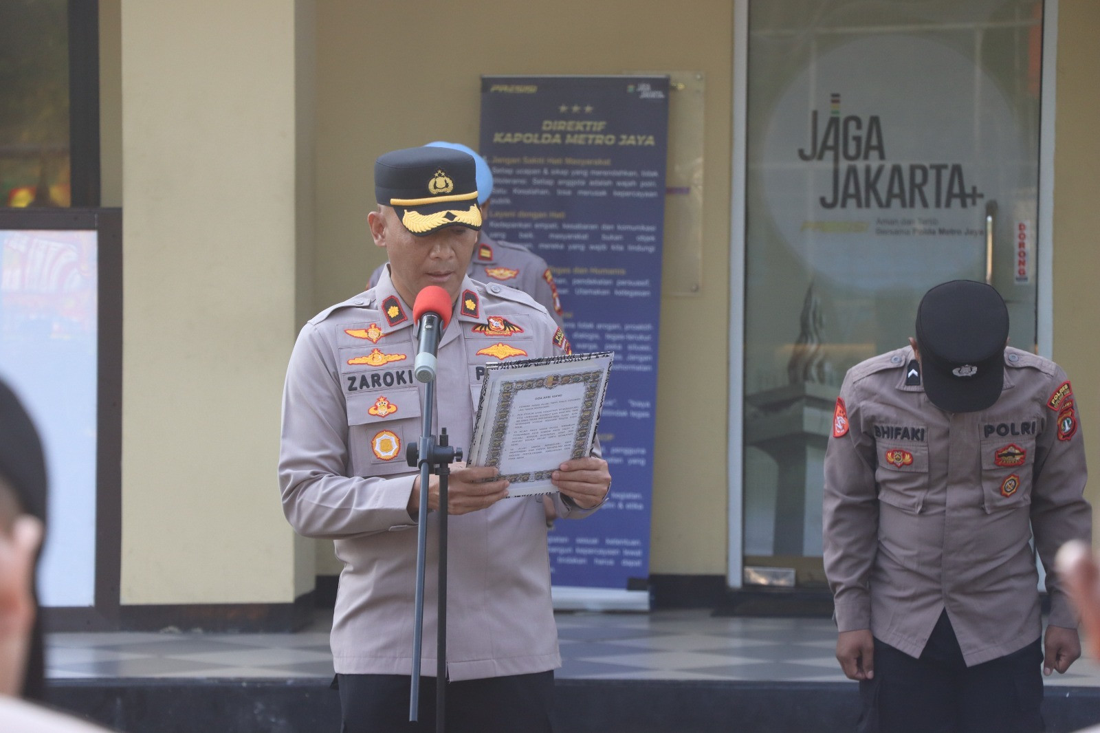 Apel Pagi Polres Kepulauan Seribu, Wakapolres Tekankan Implementasi Direktif Kapolda Metro Jaya