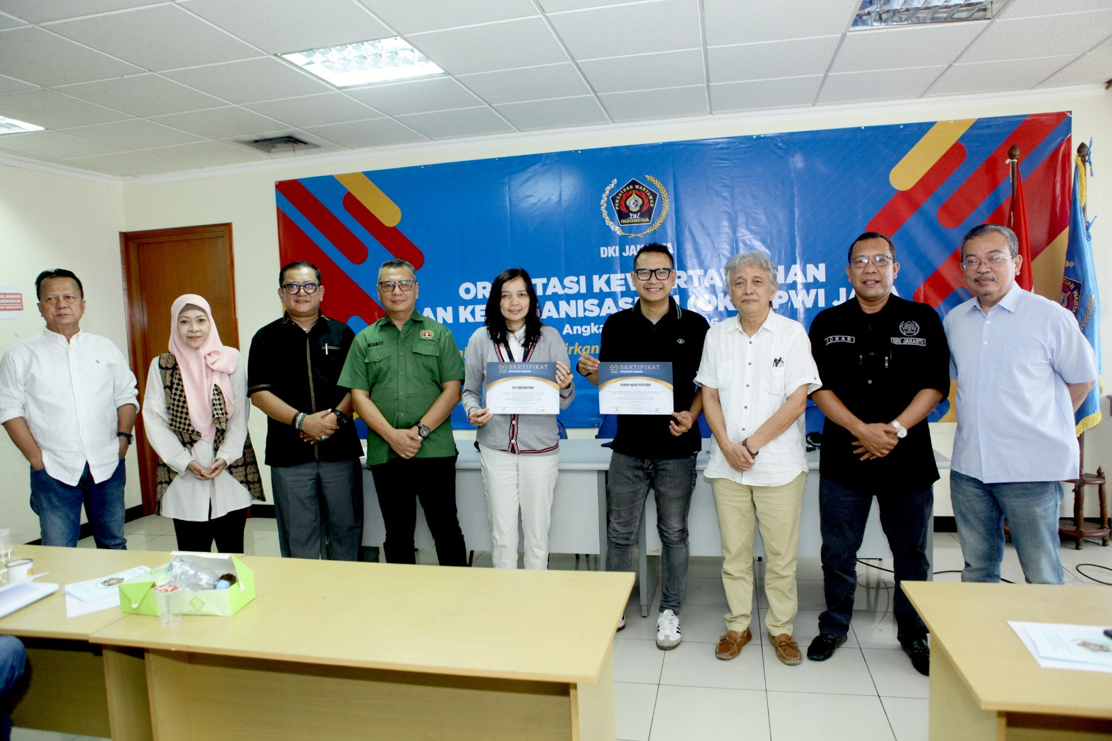 PWI Jaya Cetak Wartawan Profesional Lewat OKK Peningkatan Angkatan ke-24