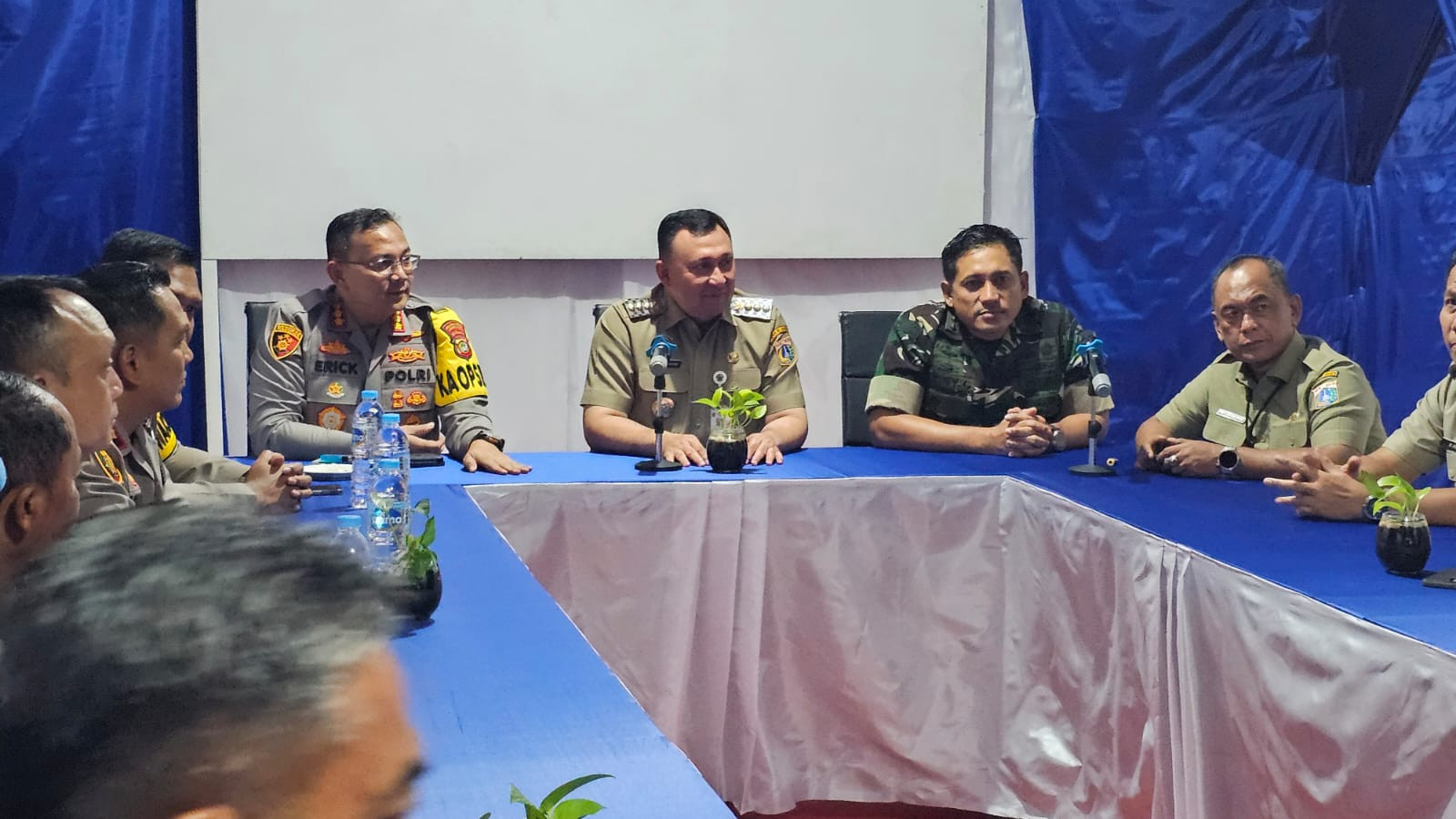 Kapolres Metro Jakarta Utara Tinjau Pos Pengamanan Ancol, Pastikan Kesiapan NATARU 2025