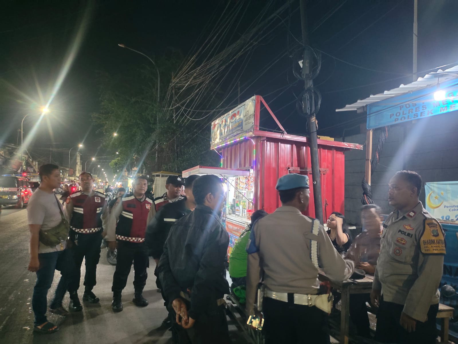 Jaga Jakarta, Jaga Lingkungan Polsek Metro Penjaringan Intensifkan Patroli KRYD, Antisipasi Tawuran dan Kejahatan Jalanan
