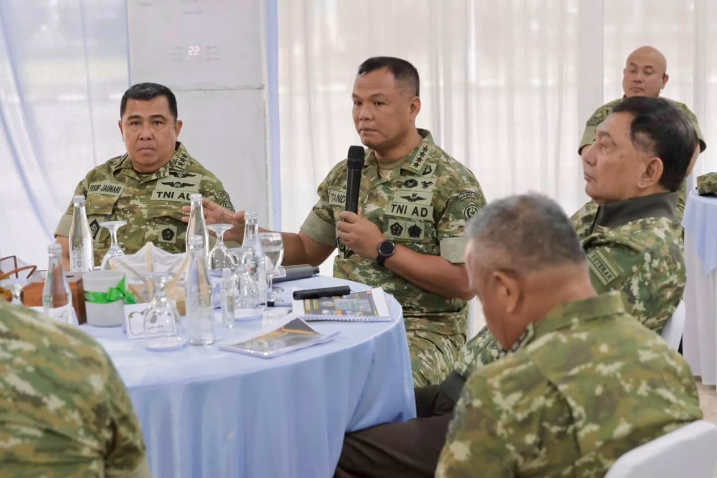 Wapang TNI Tinjau Kesiapan Yonif TP di Sumatera Utara
