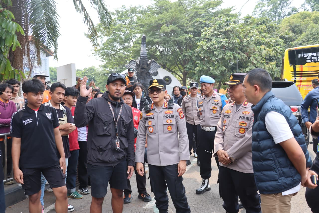 Jelang Persija Vs Persib di GBK, Polres Tangerang Kota Siagakan Pengamanan di Jalur hingga Stasiun