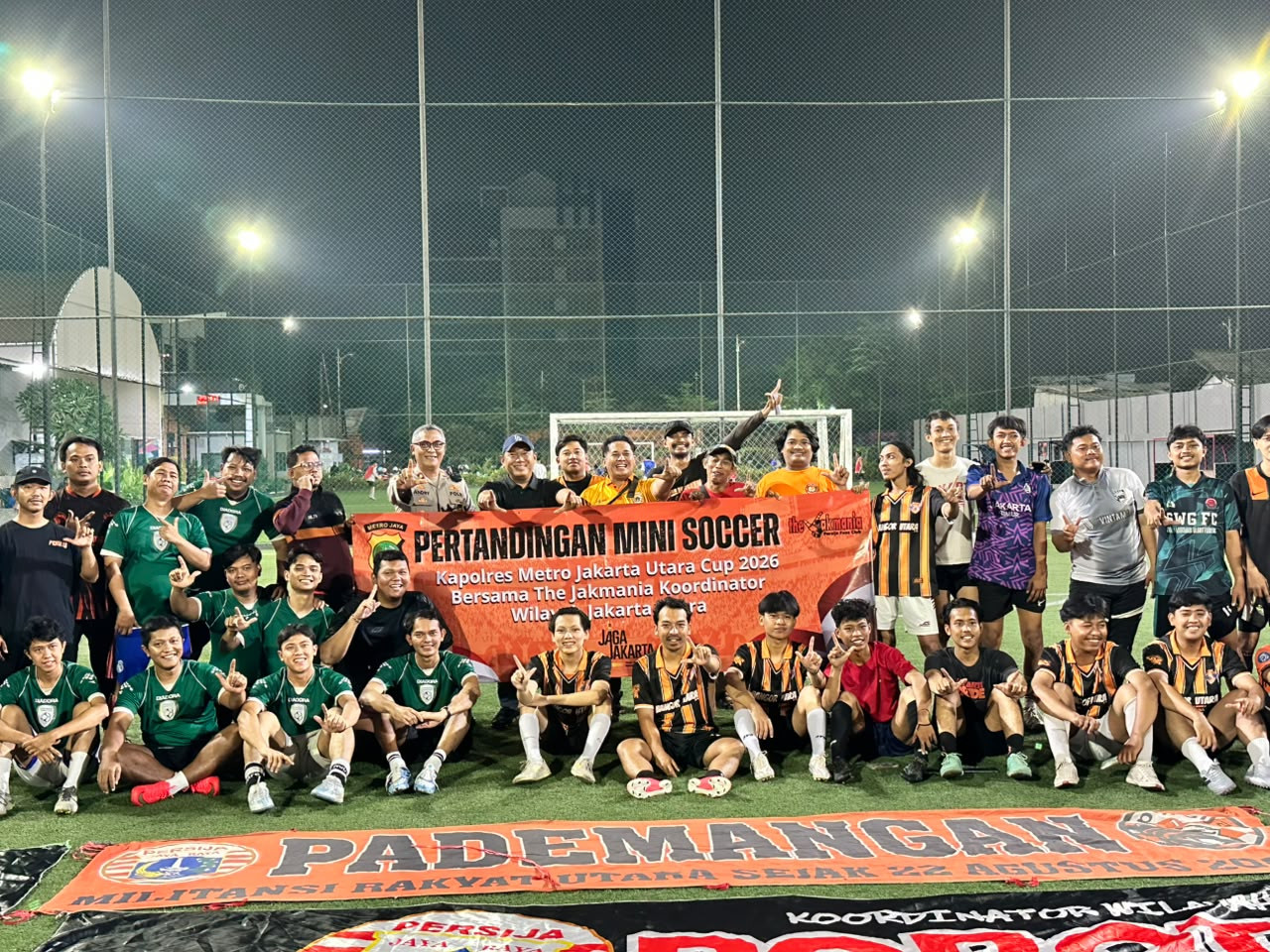 Kapolres Jakarta Utara Cup 2026: Polisi dan The Jakmania Bersatu Lewat Mini Soccer