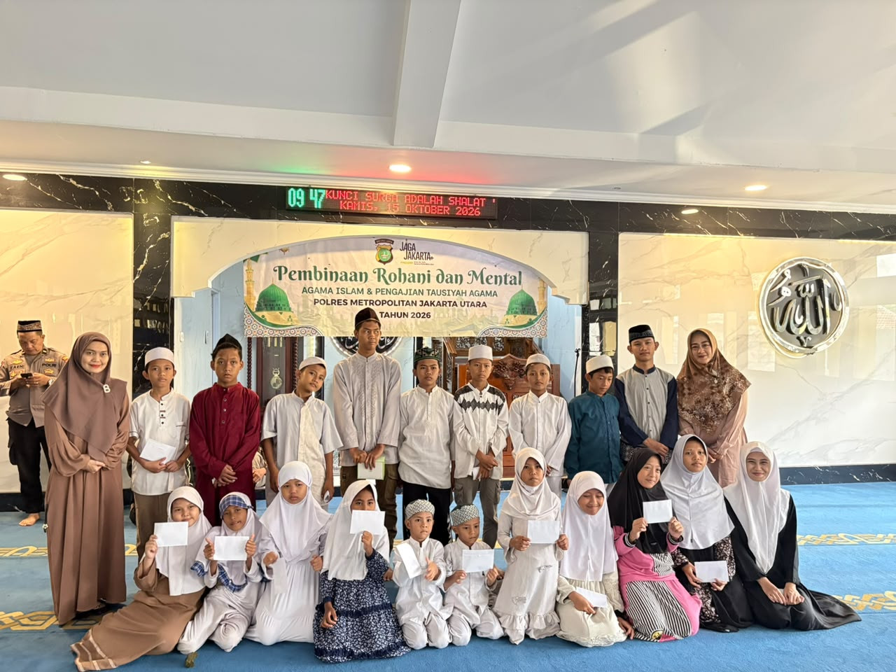 Polres Metro Jakarta Utara Gelar Pengajian dan Santuni Anak Yatim