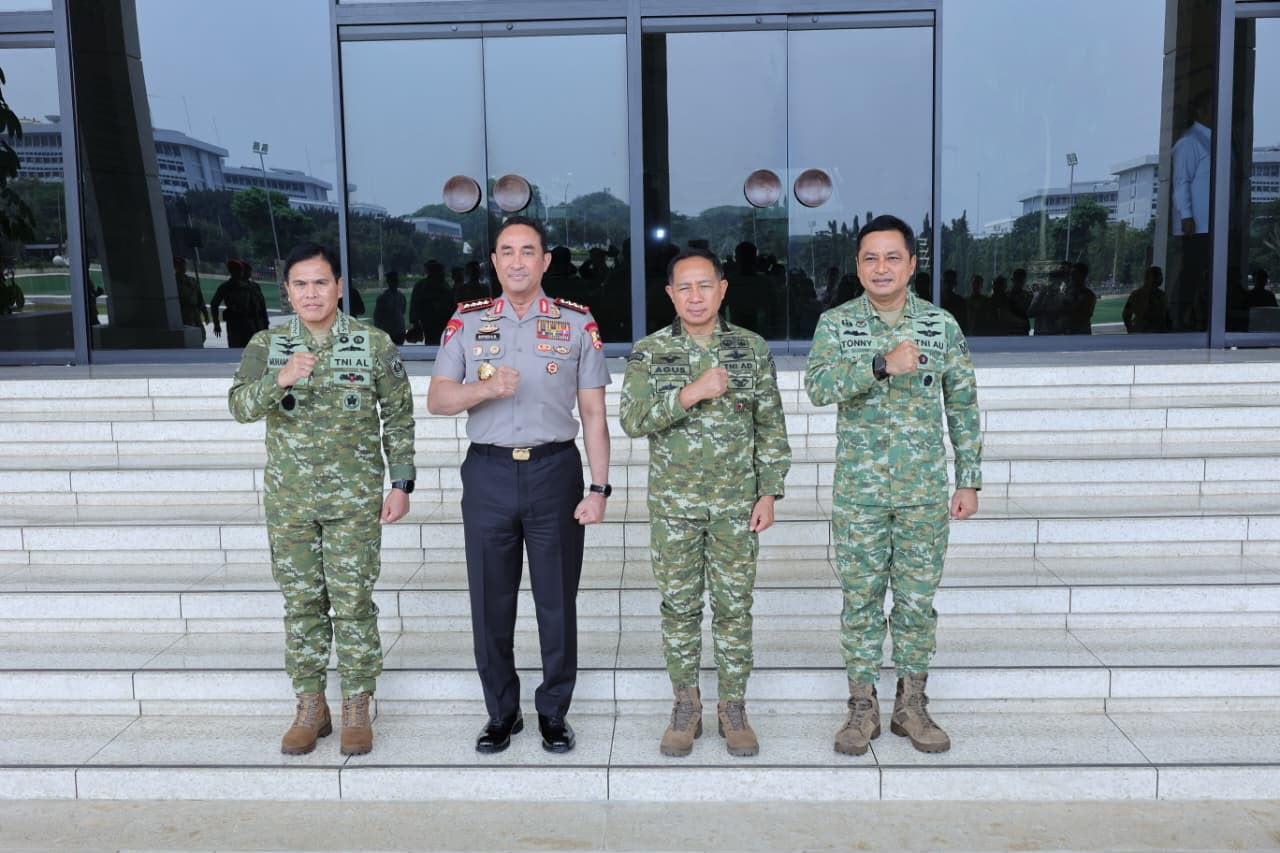 Kapolri Silaturahmi ke Panglima TNI, Perkuat Sinergi Jaga Stabilitas Keamanan