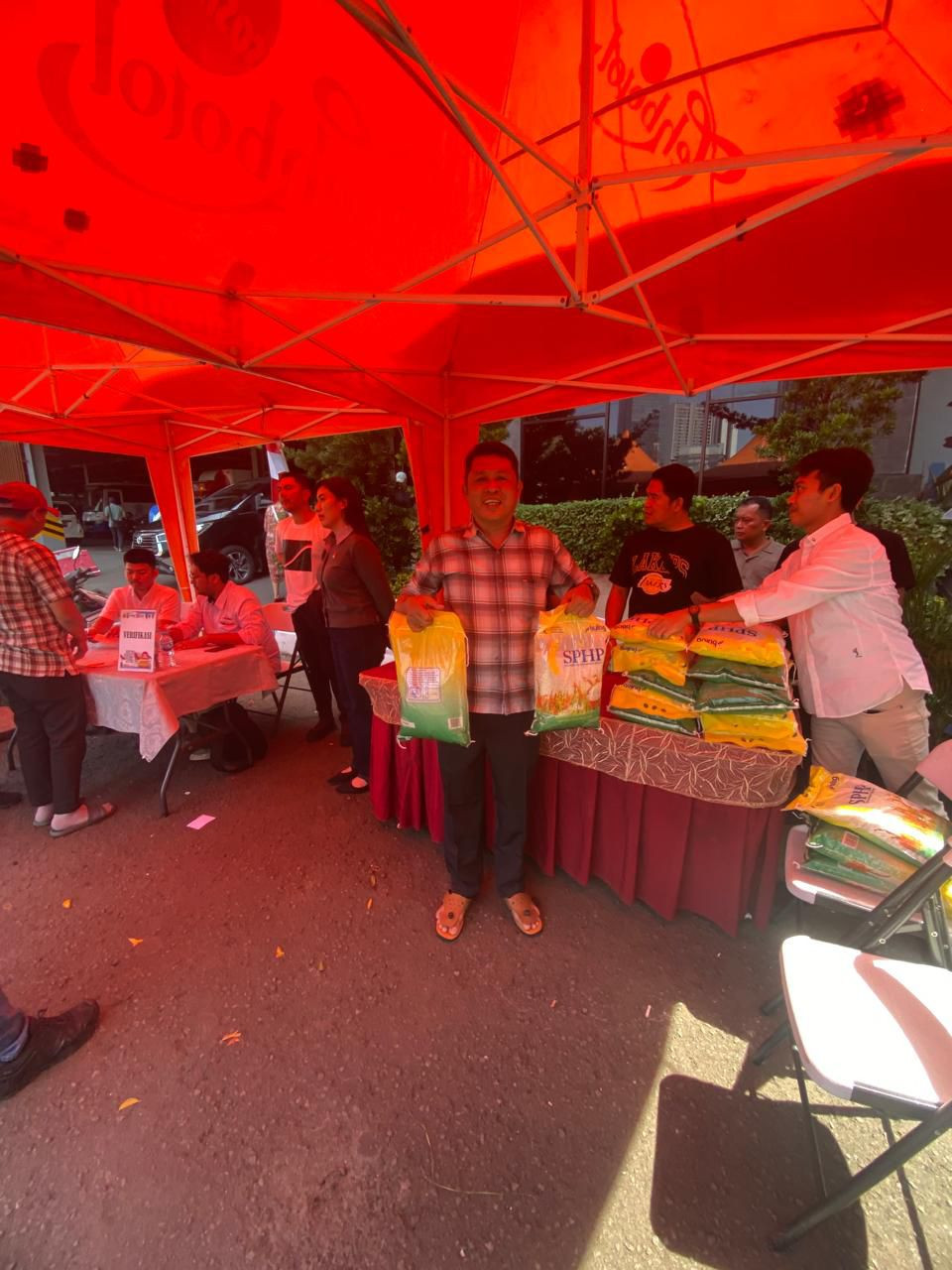 Polda Metro Jaya Gelar Gerakan Pangan Murah (GPM), Stabilitas Harga Beras Terjaga