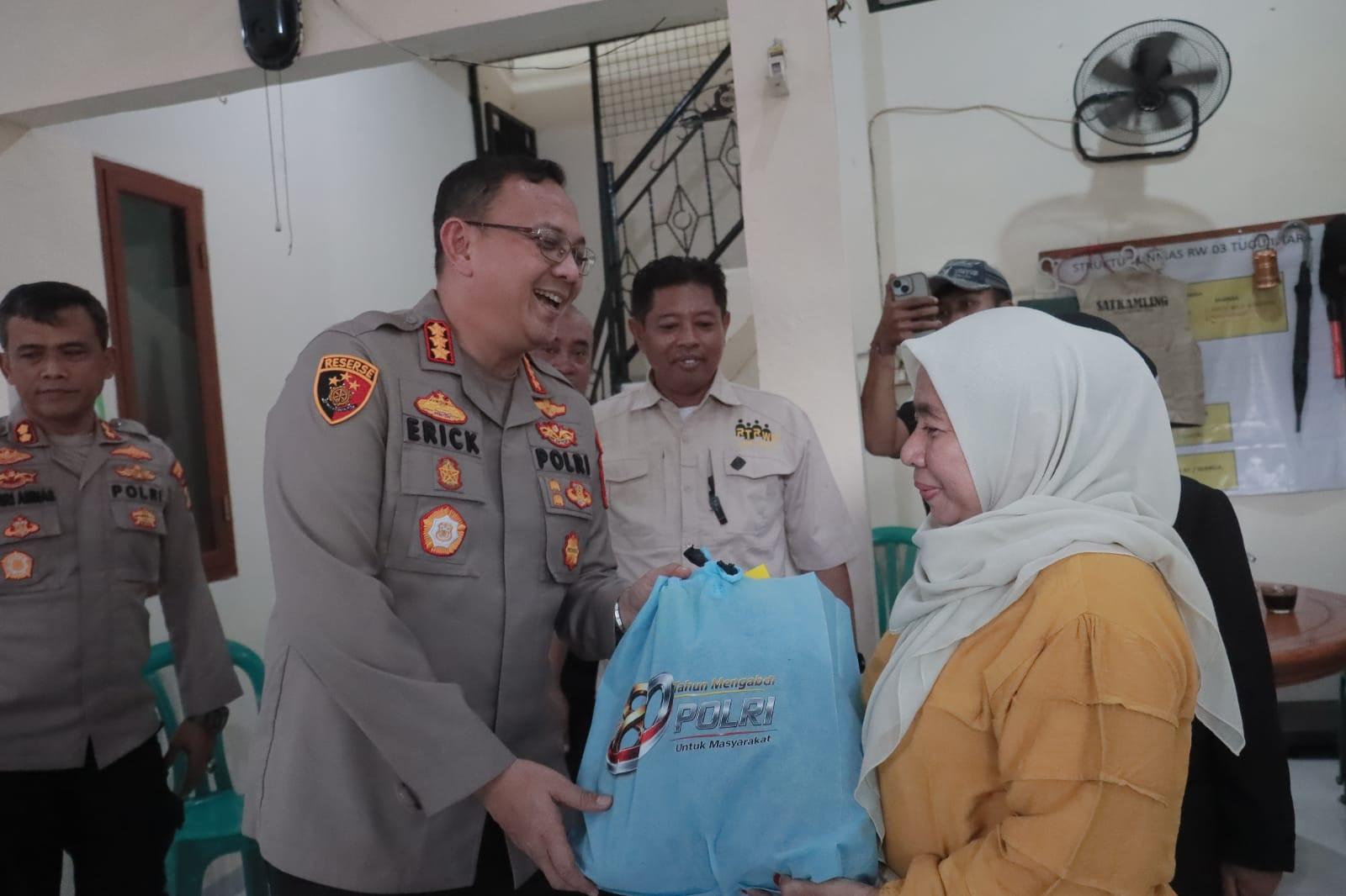 Kapolres Metro Jakarta Utara Ajak Warga Tugu Utara Perkuat Sinergi Jaga Kamtibmas Lewat Program Jaga Jakarta On The Spot