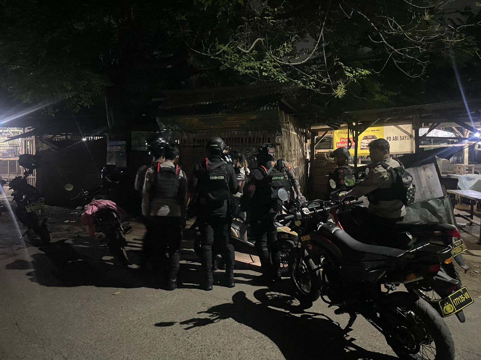 Sisir Jalur Rawan Tengah Malam, Polres Metro Bekasi Kota Gelar Operasi Kejahatan Jalanan