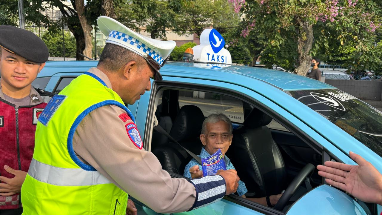 Operasi Keselamatan Jaya Digelar di Bundaran Senayan, Polisi Utamakan Edukasi Humanis