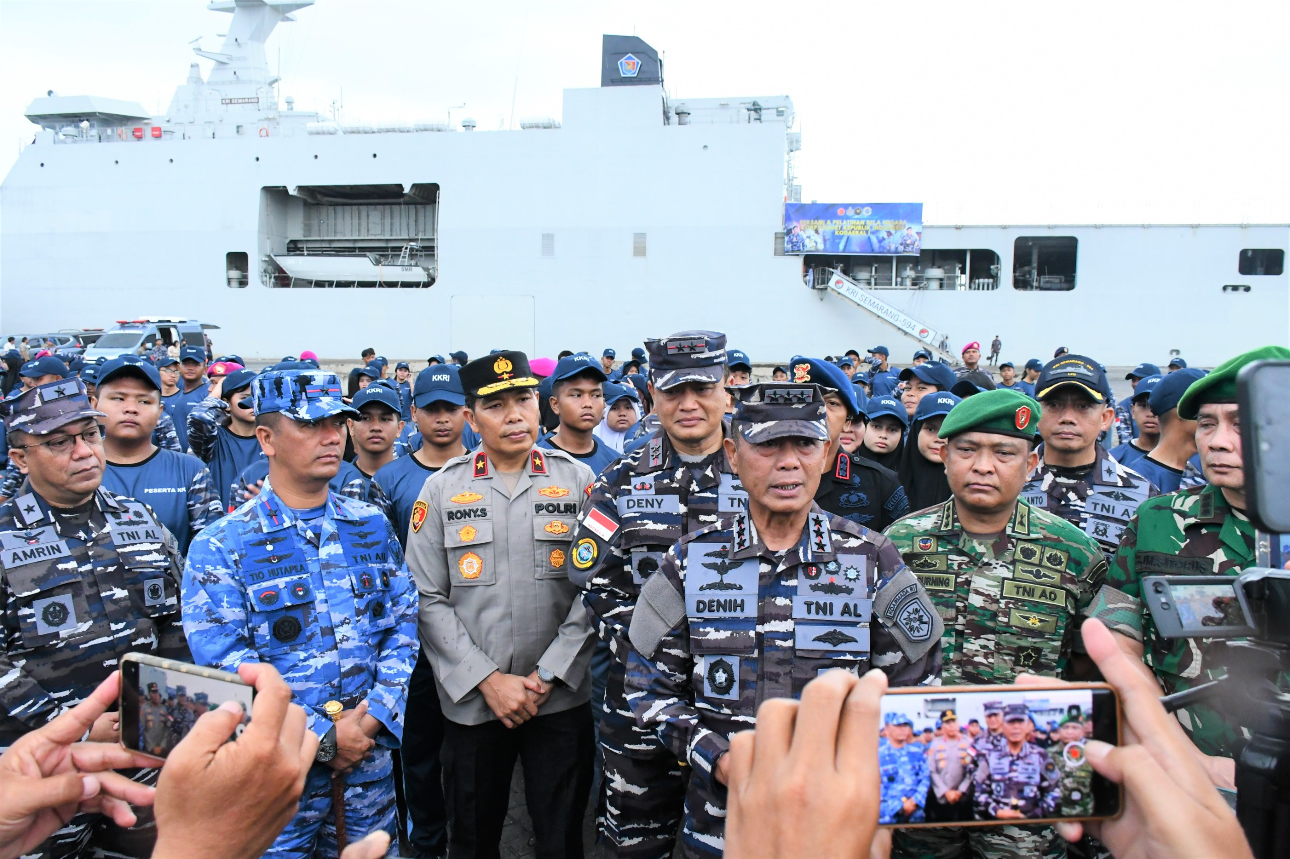 Pangkoarmada RI Resmi Buka Kegiatan Korps Kadet Republik Indonesia (KKRI) di Kodaeral I