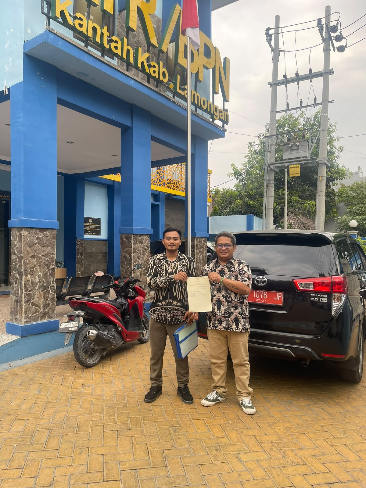 LBH CAKRAM Dampingi Penyelesaian Sengketa Tanah di Lamongan, SHM Elektronik Resmi Terbit