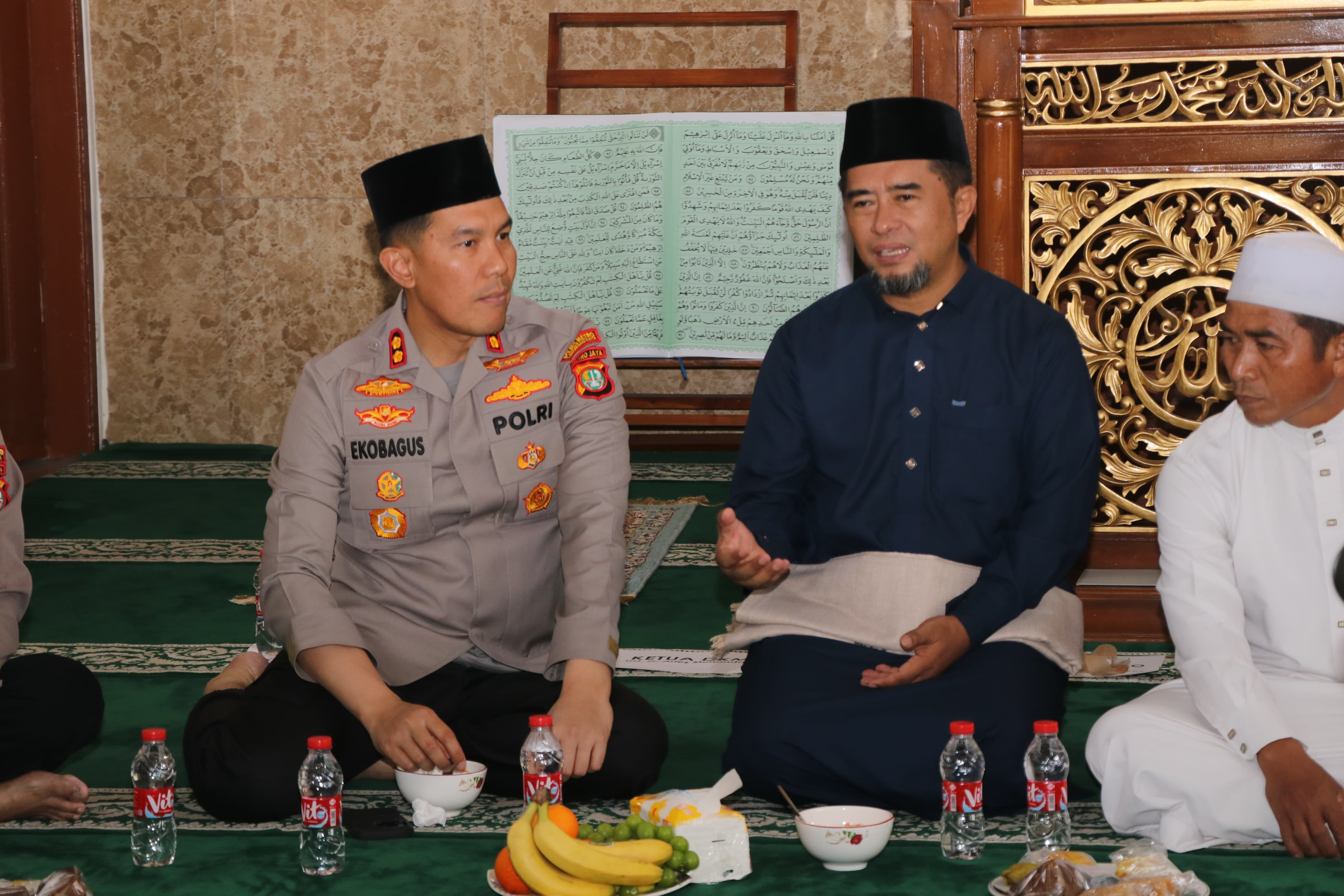 Wakapolres Metro Tangerang Kota Ajak Warga Tanah Tinggi Aktif Jaga Lingkungan Saat Jumling dan Jumat Curhat