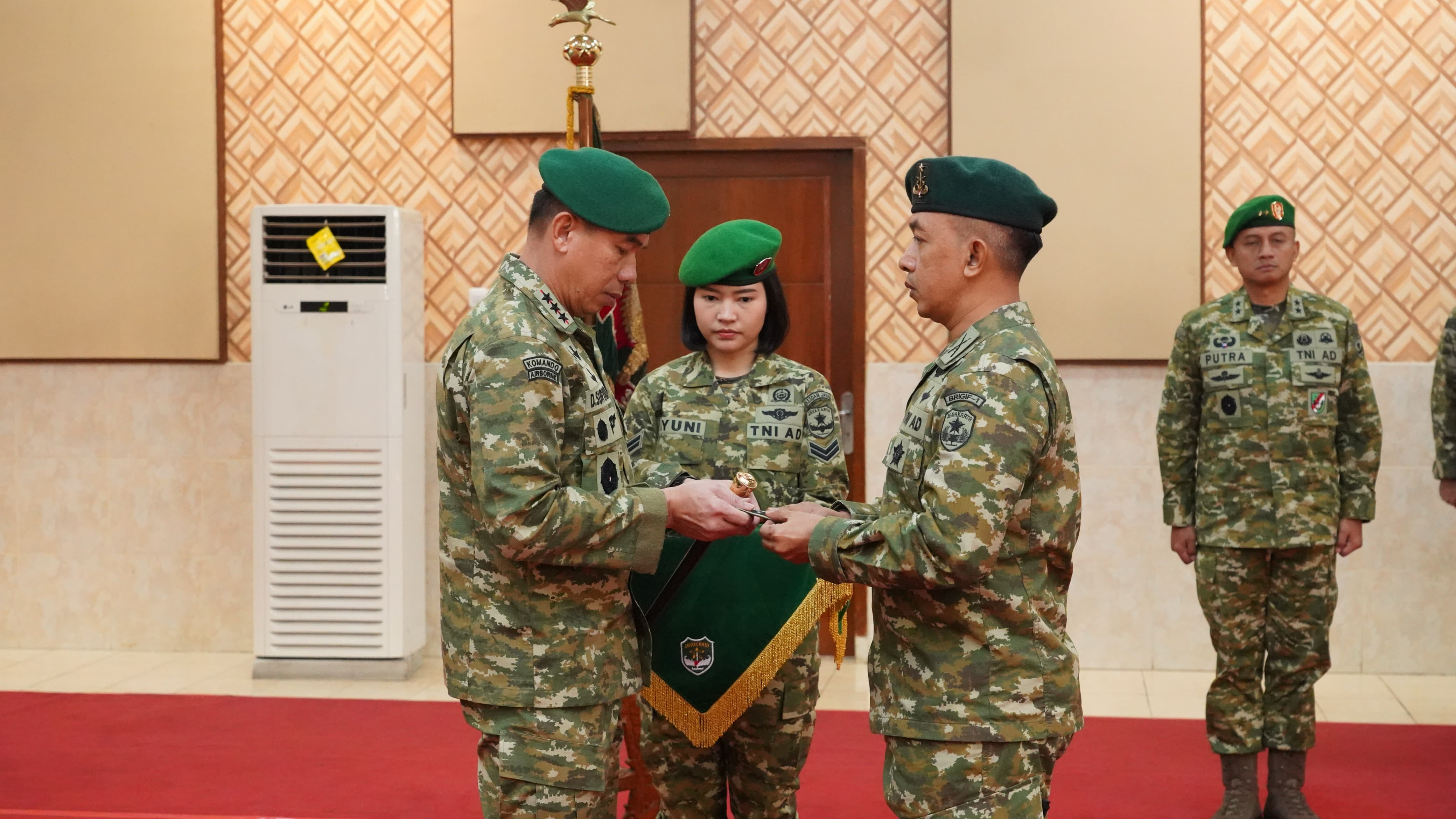 Pangdam Jaya Pimpin Penyerahan Jabatan Danbrigif PIK 1/Jaya Sakti