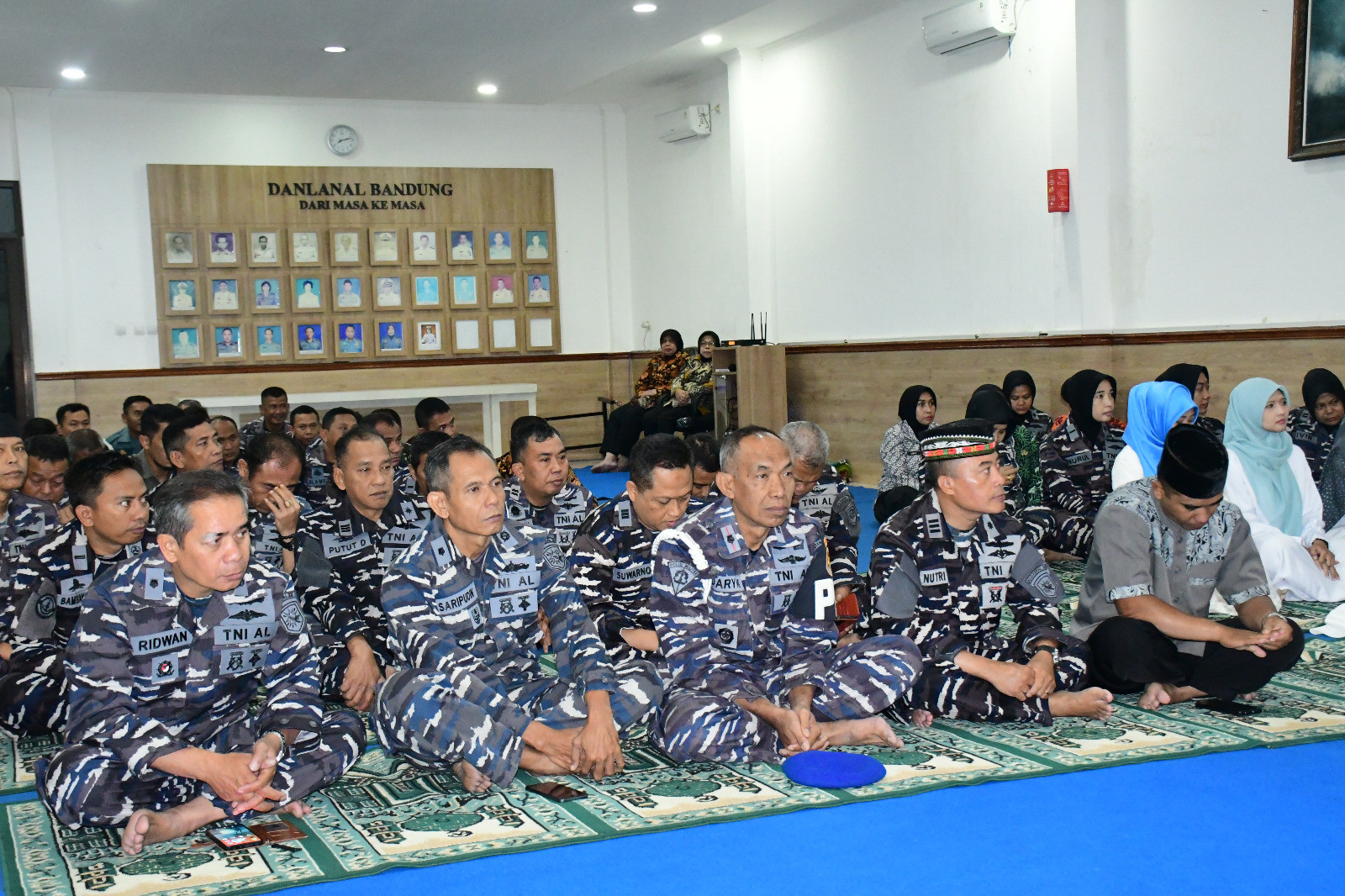 Pangkalan TNI AL Bandung Gelar Peringatan Isra Mi’raj Nabi Muhammad SAW 1447 H