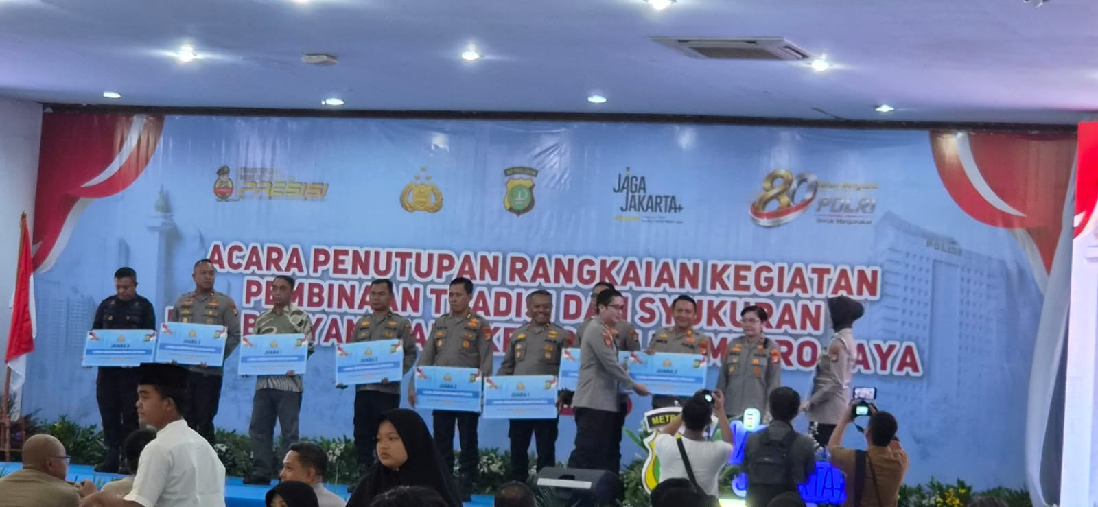 Bersih, Humanis, dan Tangguh! Polres Kepulauan Seribu Ukir Prestasi di Ajang Penghargaan Hari Bhayangkara ke-80 Polda Metro Jaya