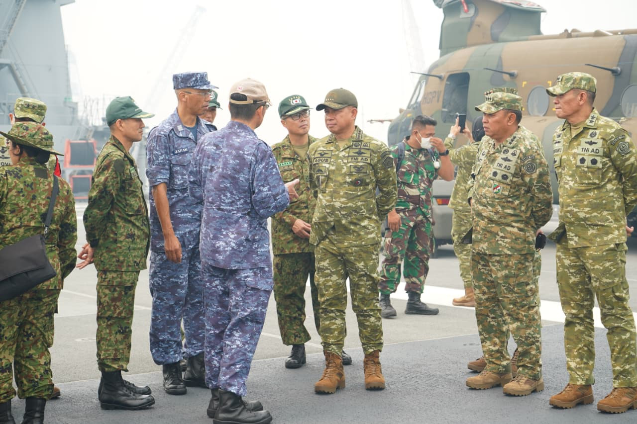 Panglima TNI Tinjau JS Kunisaki, Dukung Penanganan Karhutla di Kalimantan