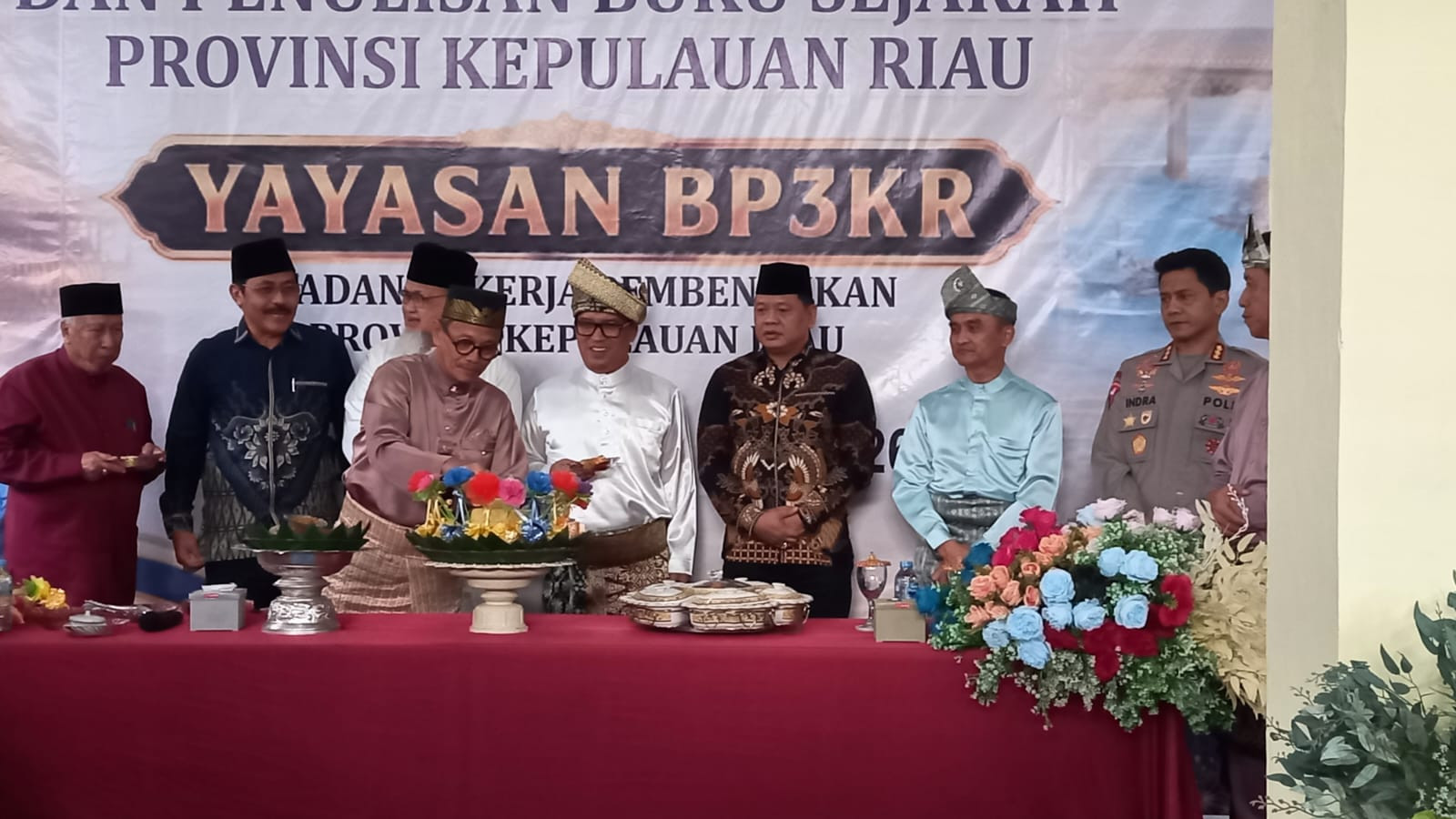 Danlanal Bintan Hadiri Peringatan Hari Marwah Provinsi Kepri Ke-24