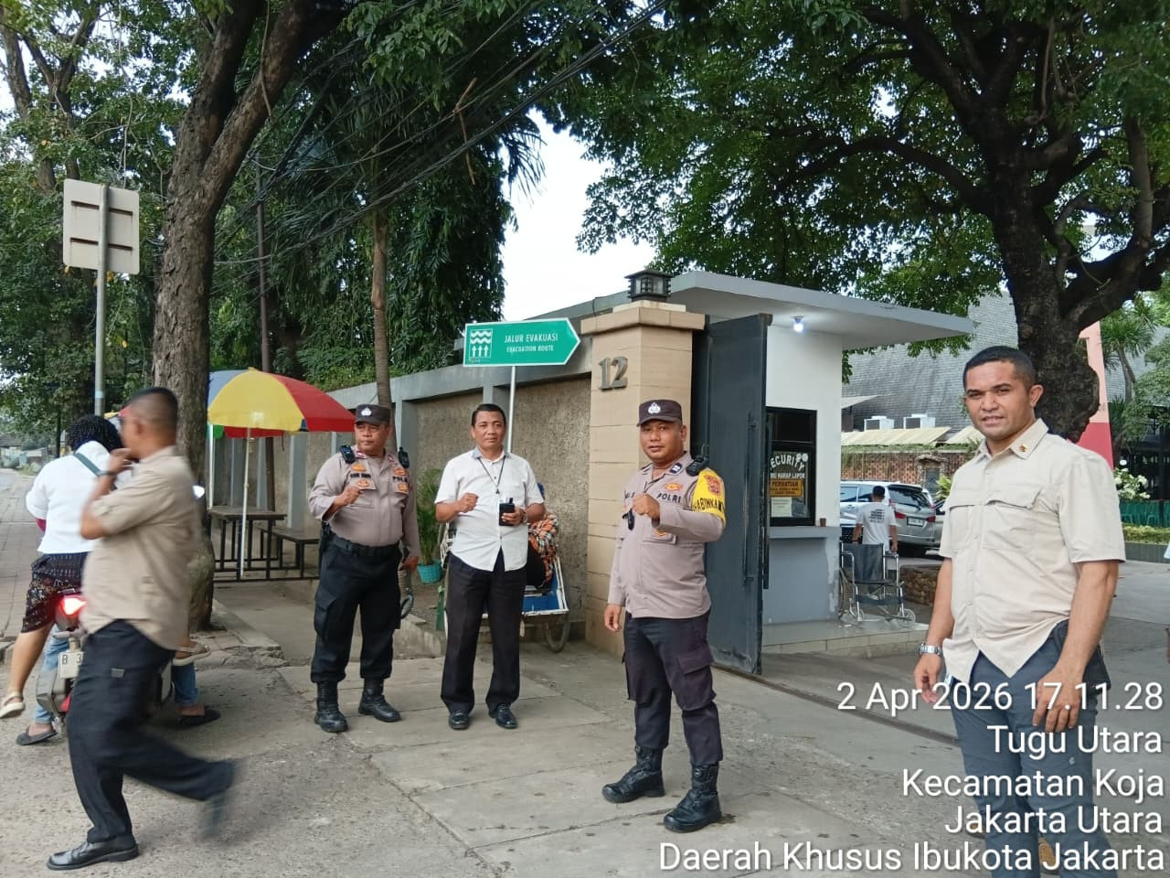 Polisi Pengamanan Ketat Ibadah Kamis Putih di Koja, 1.500 Jemaat Ikuti Perayaan Paskah dengan Khidmat