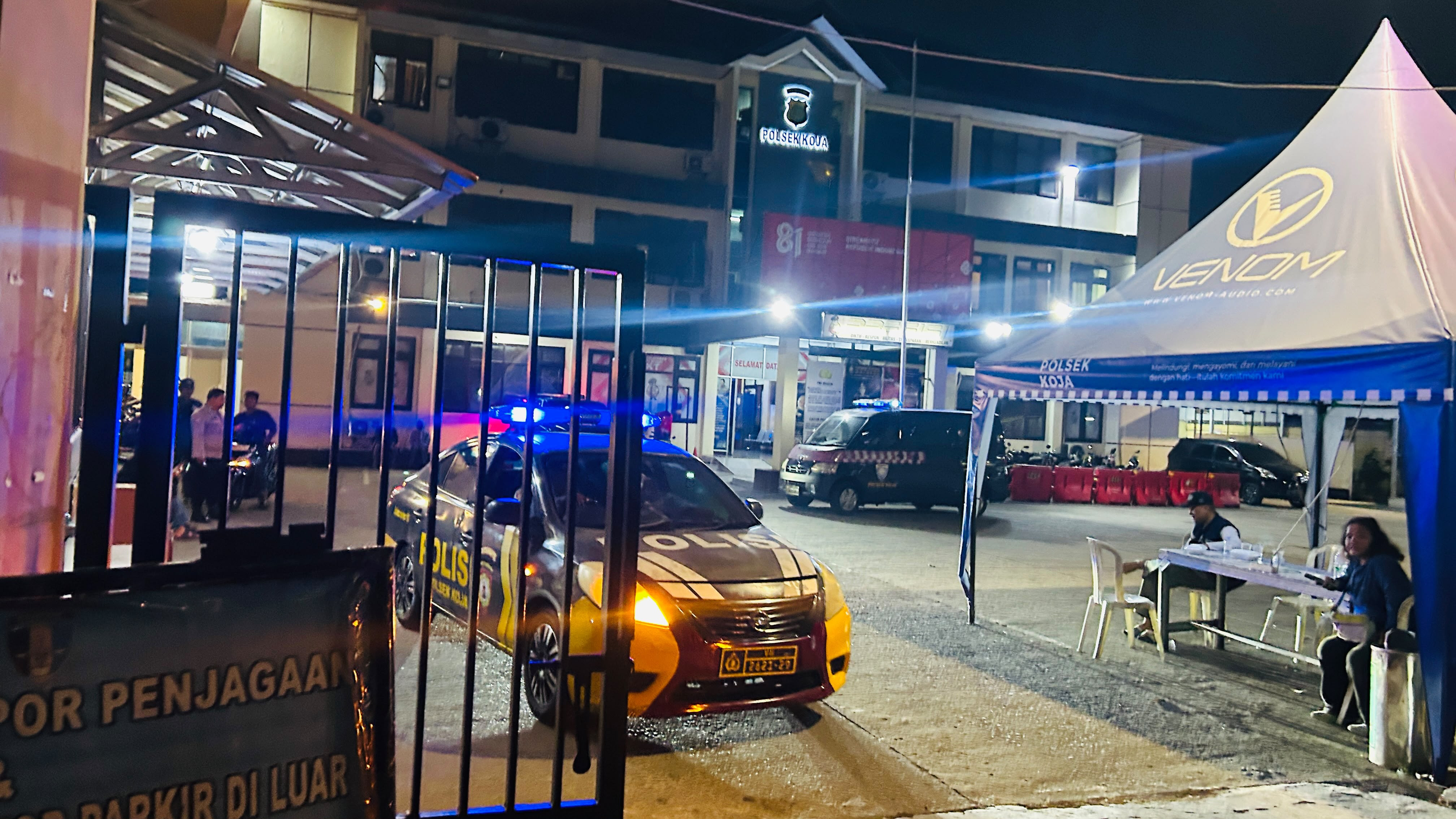 Polsek Koja Patroli KRYD Digencarkan, Antisipasi Tawuran dan Kejahatan Jalanan