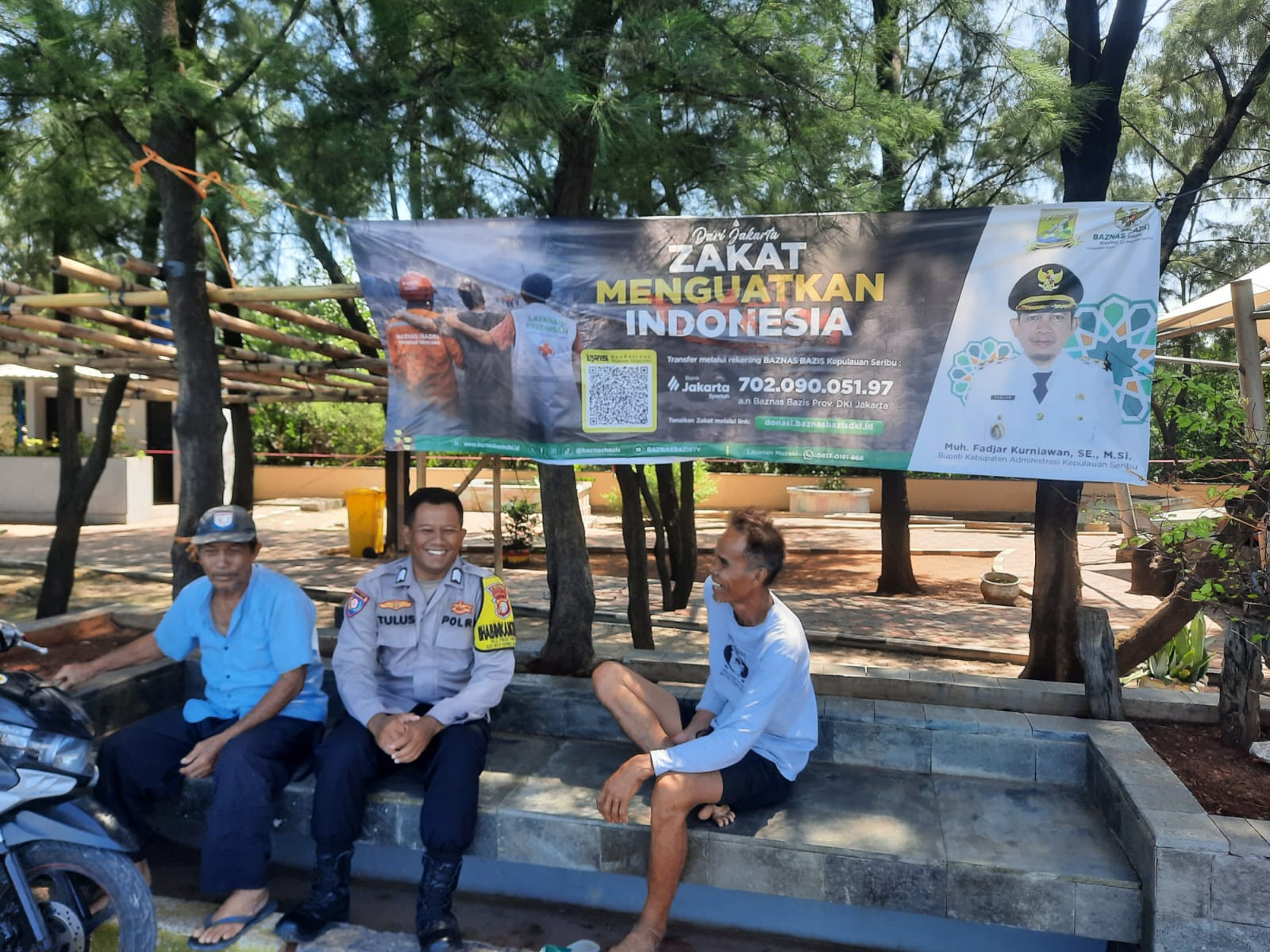 Bhabinkamtibmas Pulau Lancang Ajak Warga Jaga Kamtibmas dan Sukseskan Operasi Ketupat 2026