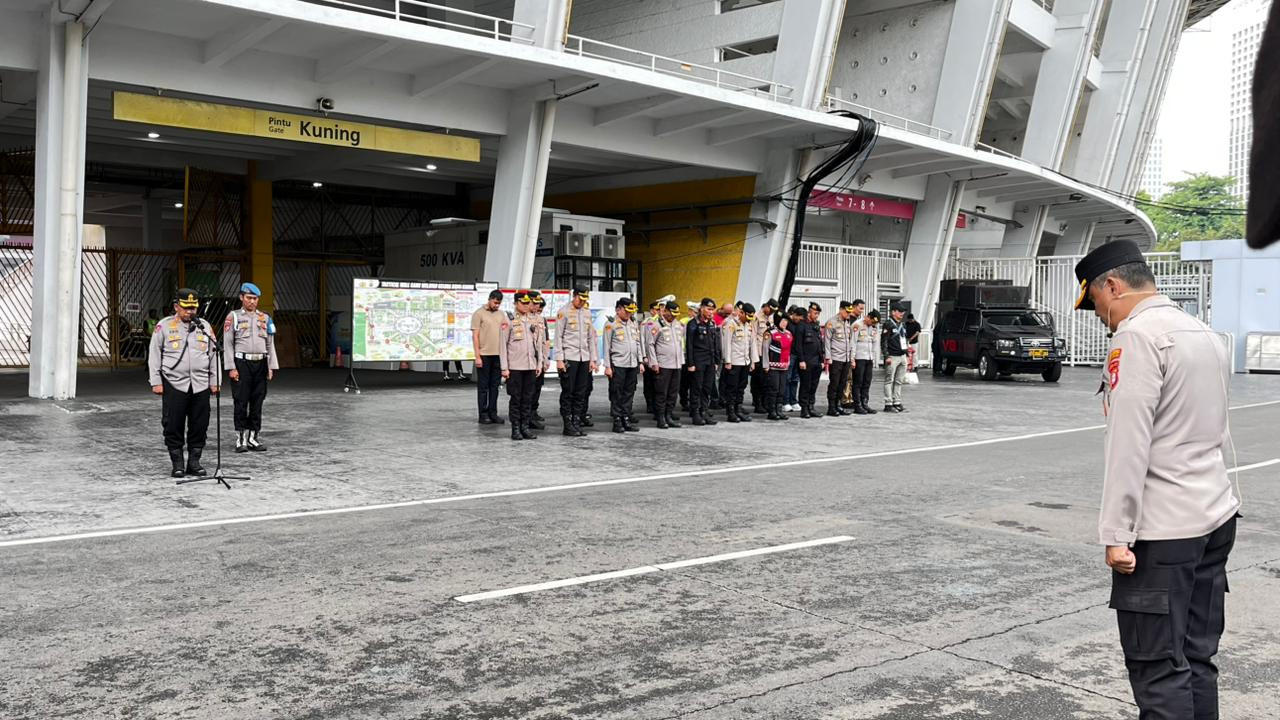 2.730 Personel Jaga Persija Vs Persebaya di GBK, Lalin Disiapkan Situasional