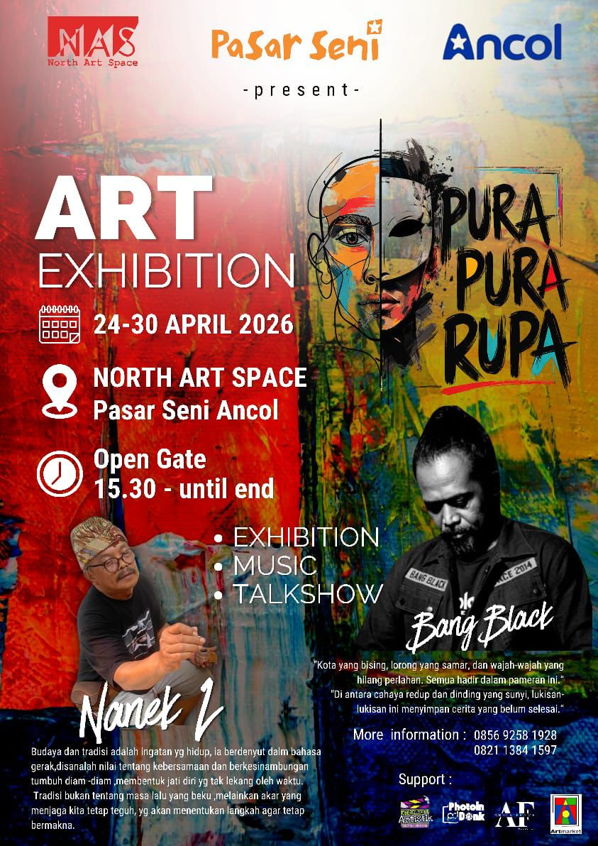 Pameran Seni Rupa Nusantara 2026 " PURA PURA RUPA" Siap Digelar di Ancol