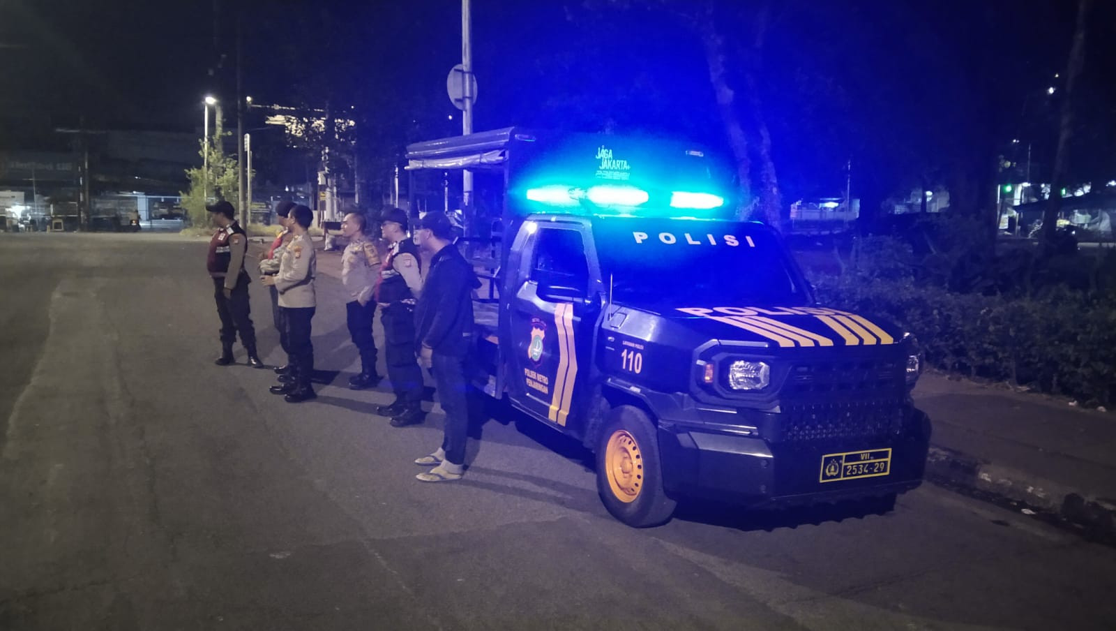 Polsek Metro Penjaringan Intensifkan KRYD, Lima Motor Tanpa Kelengkapan Surat Diamankan